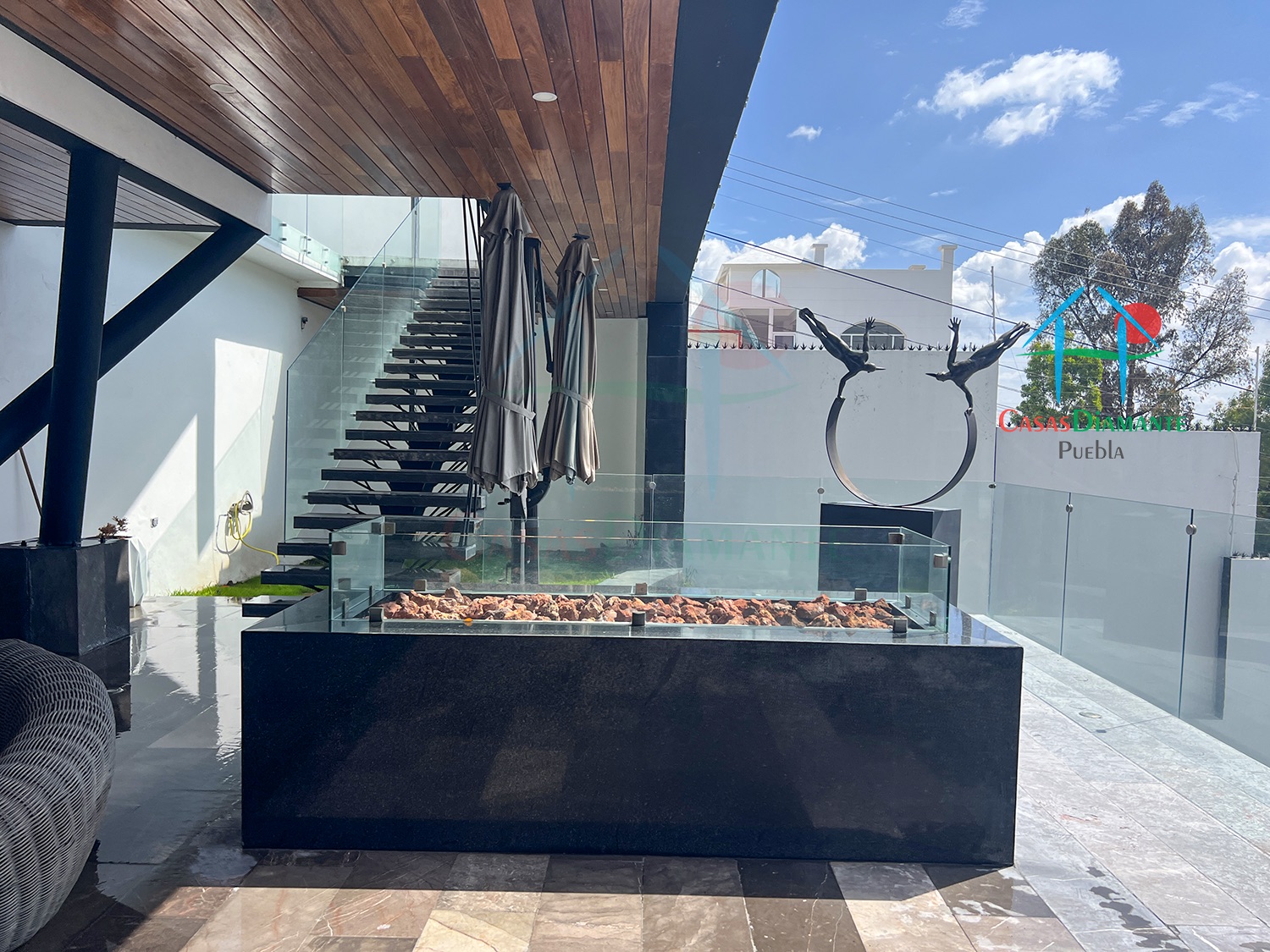 La Calera Casa Olimpo - Terraza acceso 5